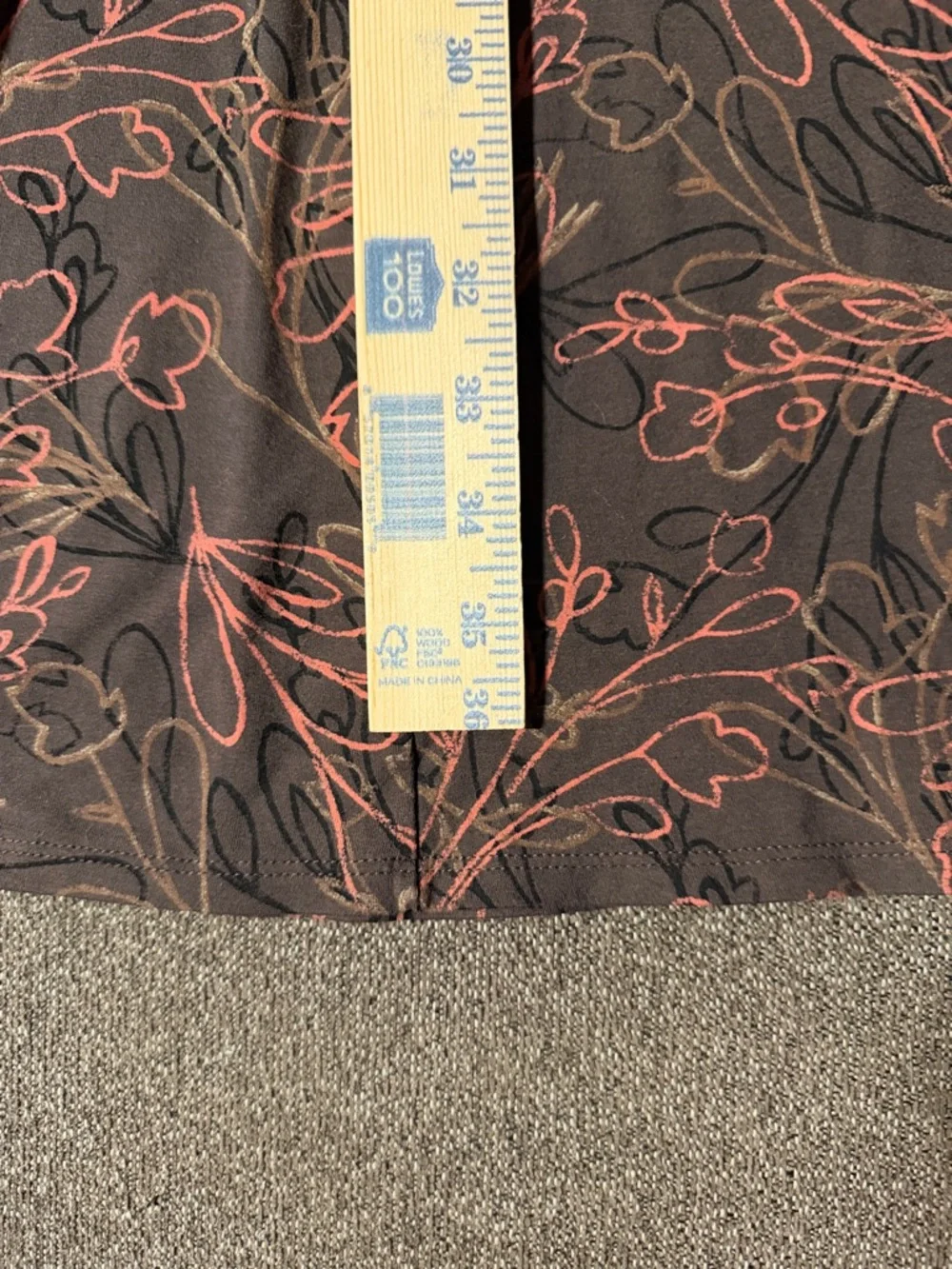 J. Jill Women’s Long Floral Skirt Size Medium Tall